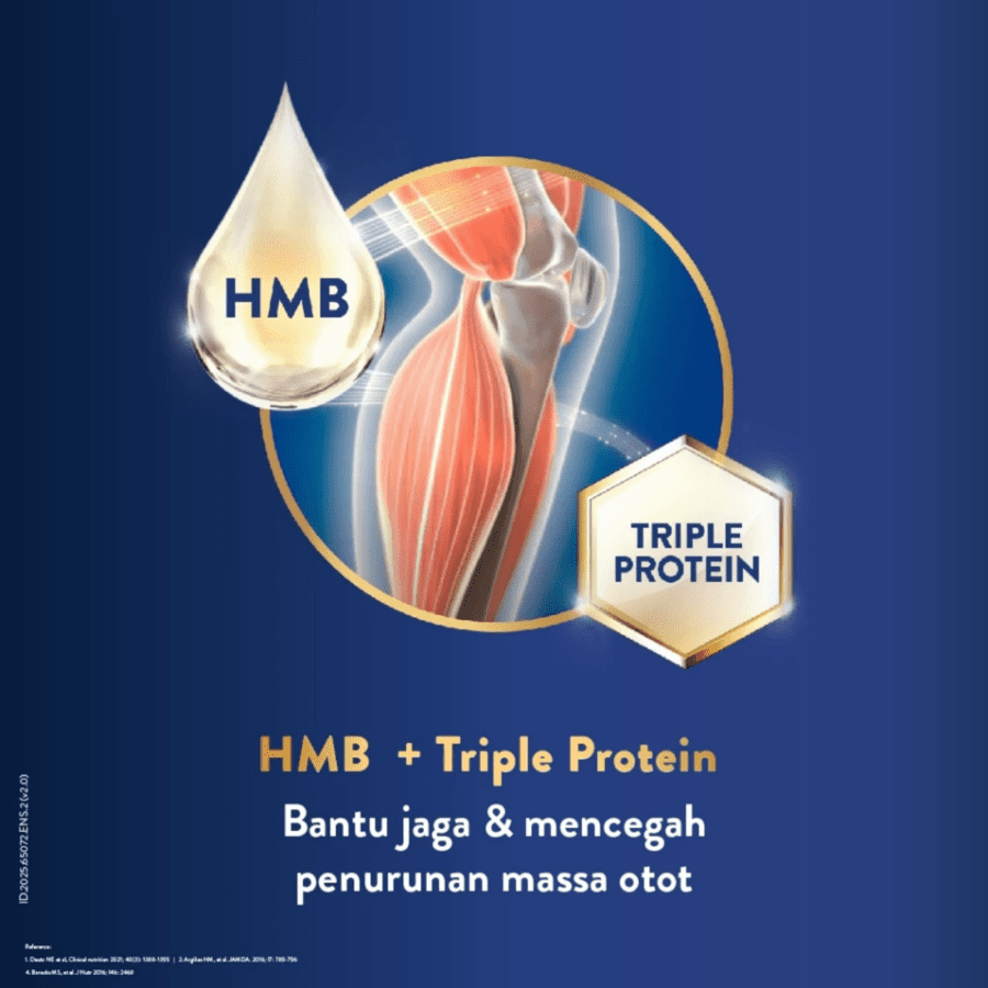 Ensure Gold Vanila Susu Bubuk Kaleng 380gram