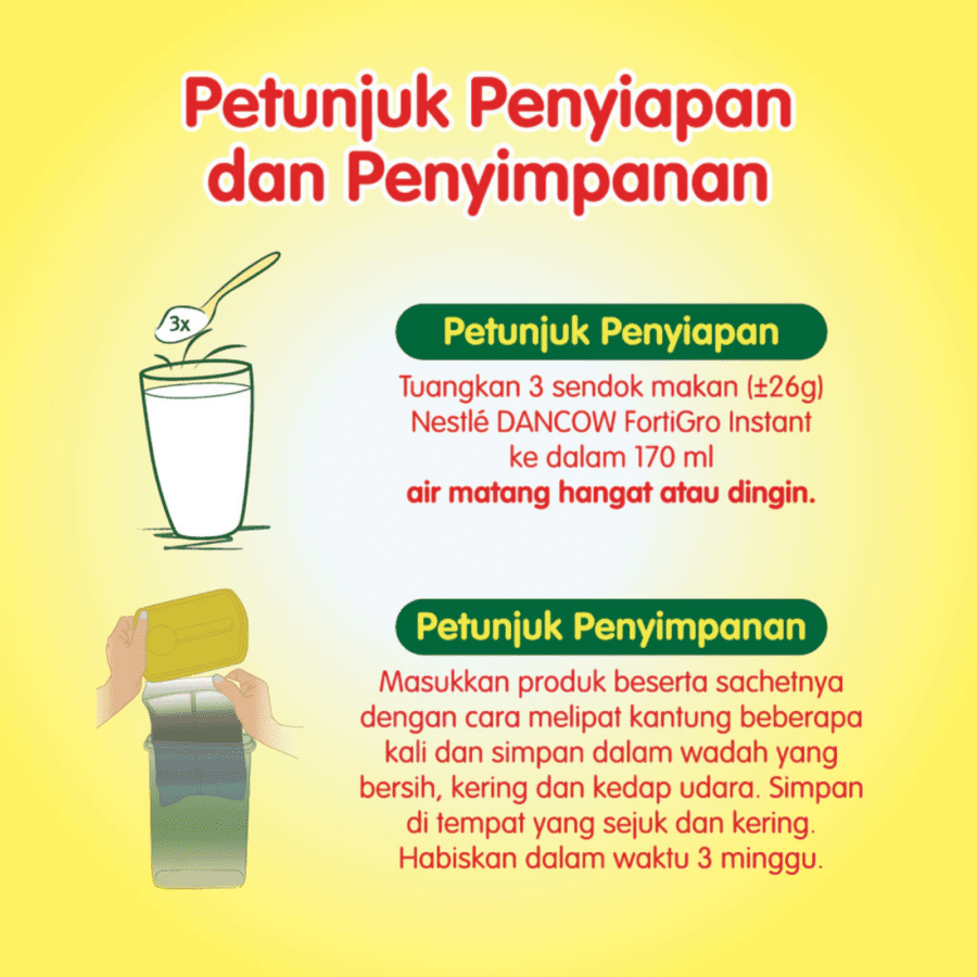 Dancow Fortigro Susu Bubuk Pouch 1000gram