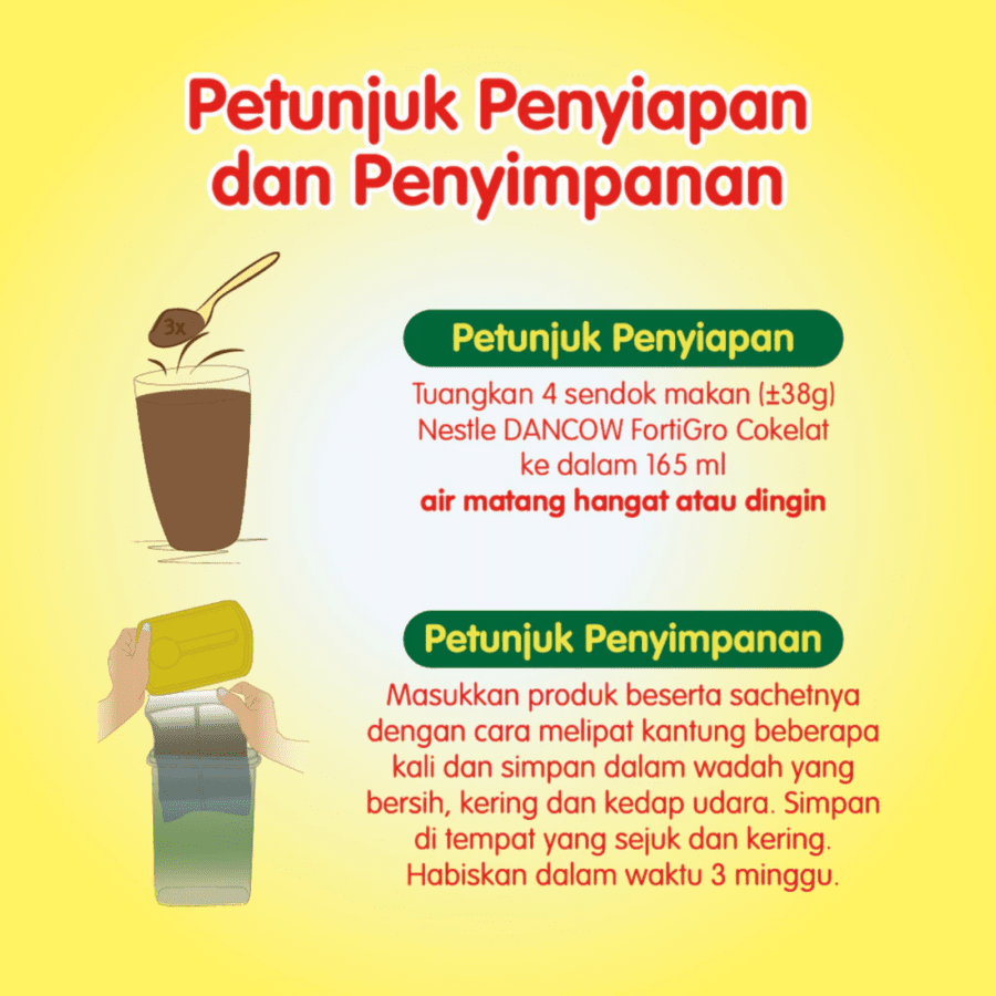 Dancow Fortigro Cokelat Susu Bubuk 1000gram