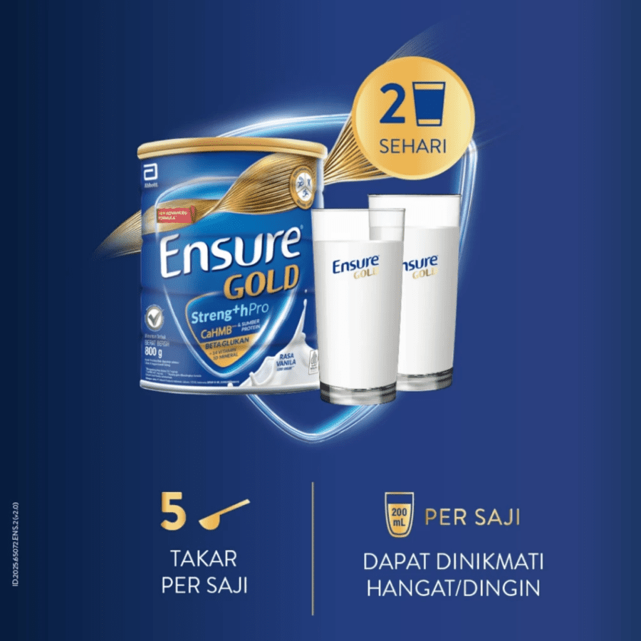 Ensure Gold Vanila Susu Bubuk Dewasa 800gram