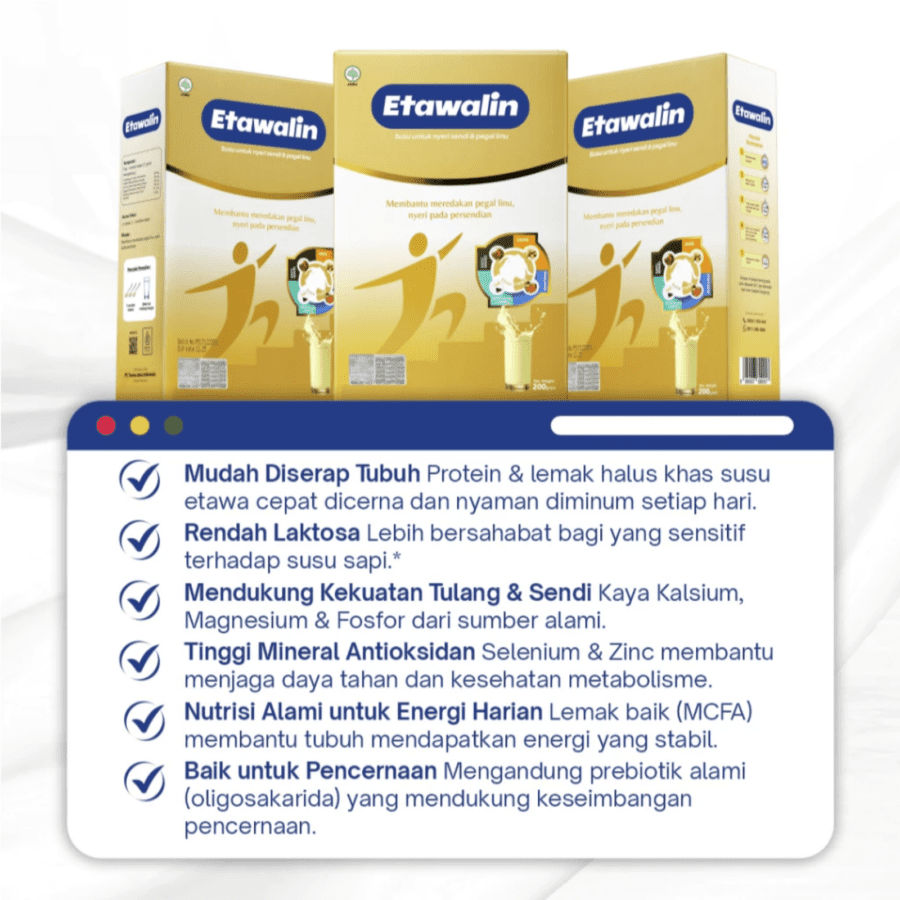 Etawalin Susu Kambing Original Solusi Nyeri Sendi Dan Pegal Linu Box