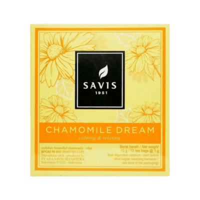 Savis Chamomile Dream Tea Bag