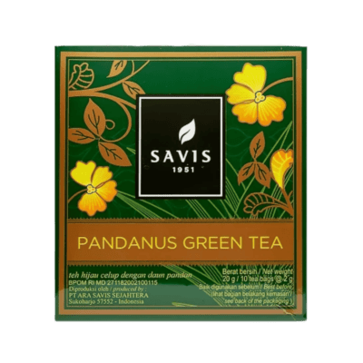 Savis Pandanus Greentea Tea Bag
