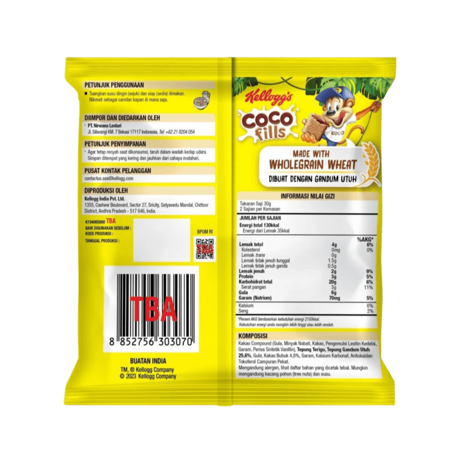 Kellogg's Coco Fills Cereal 60gram