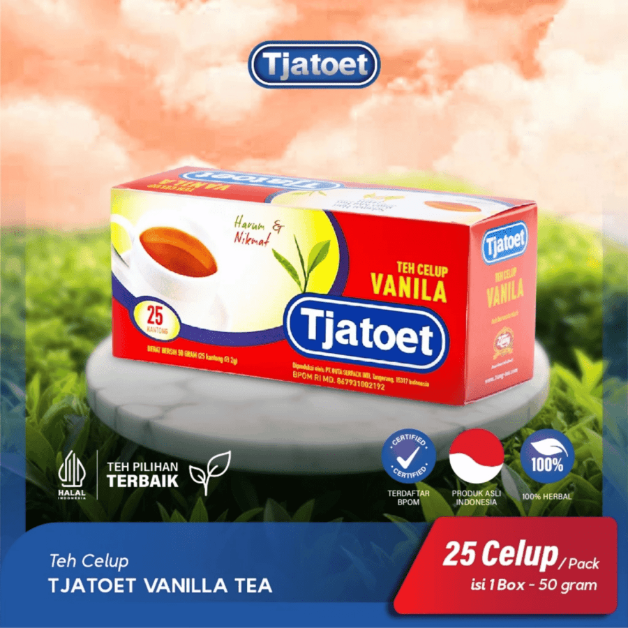 Tjatoet Vanilla Teh Celup