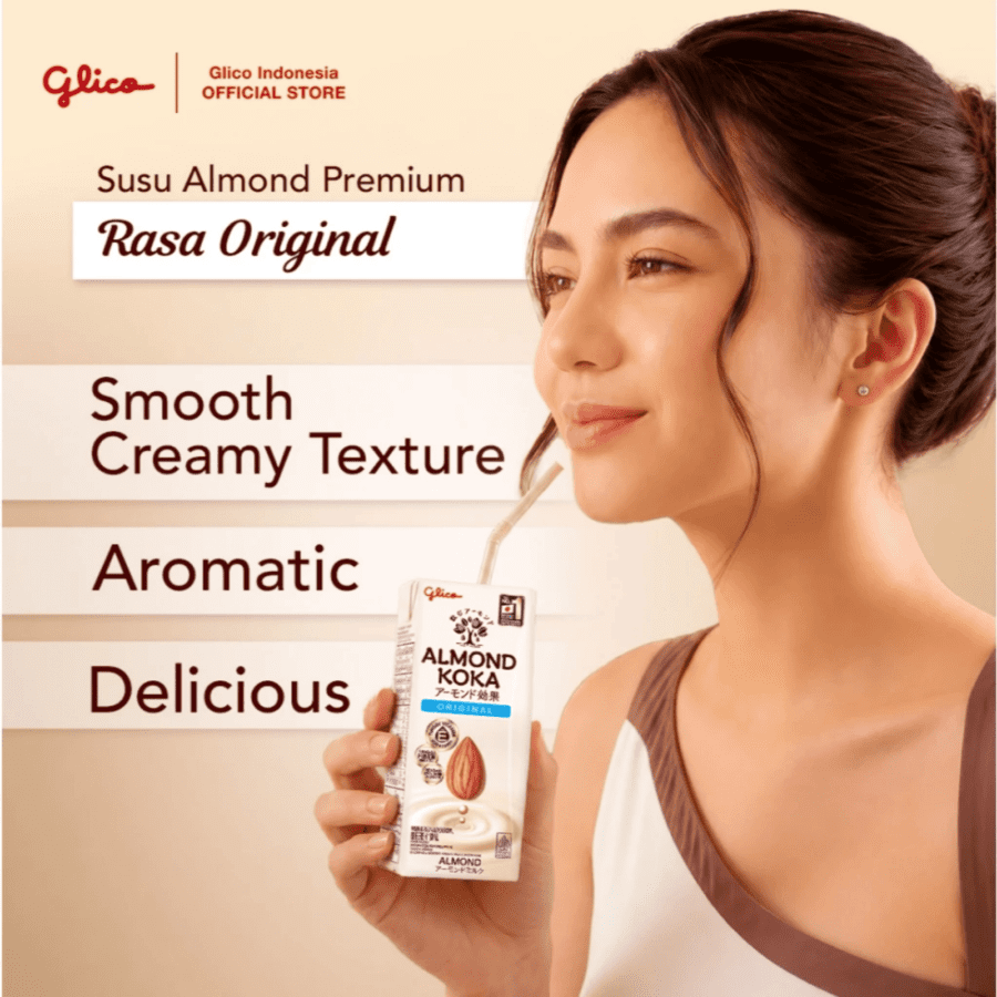 Almond Koka Susu Almond Original 180ml