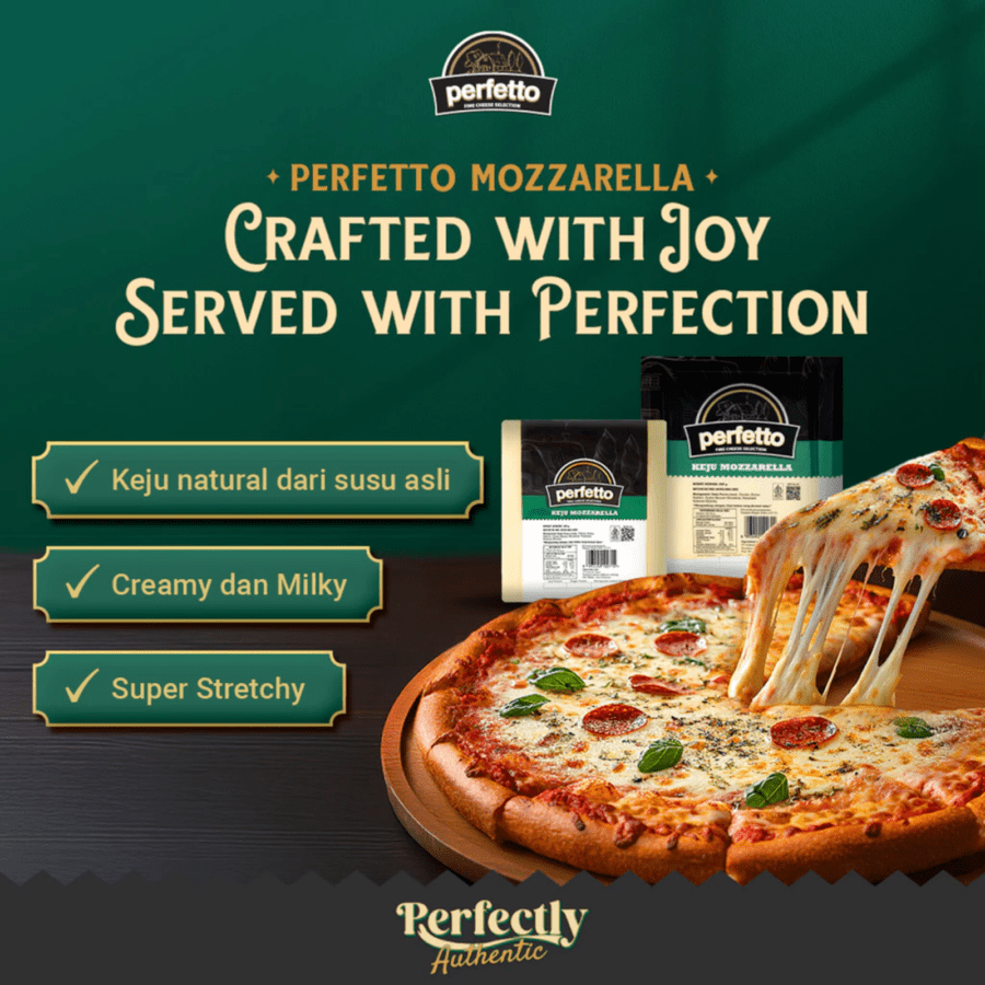 Perfetto Mozzarella Cheese 250gram