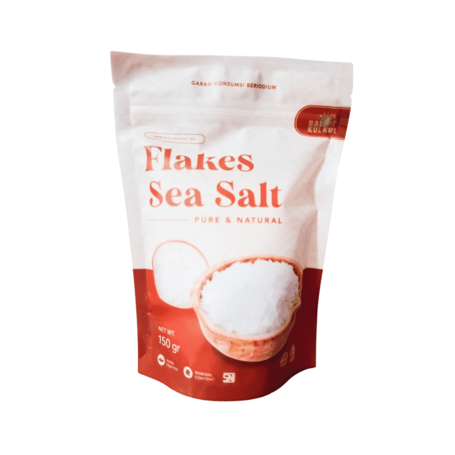 Bali Kulkul Flakes Sea Salt Garam 150gram