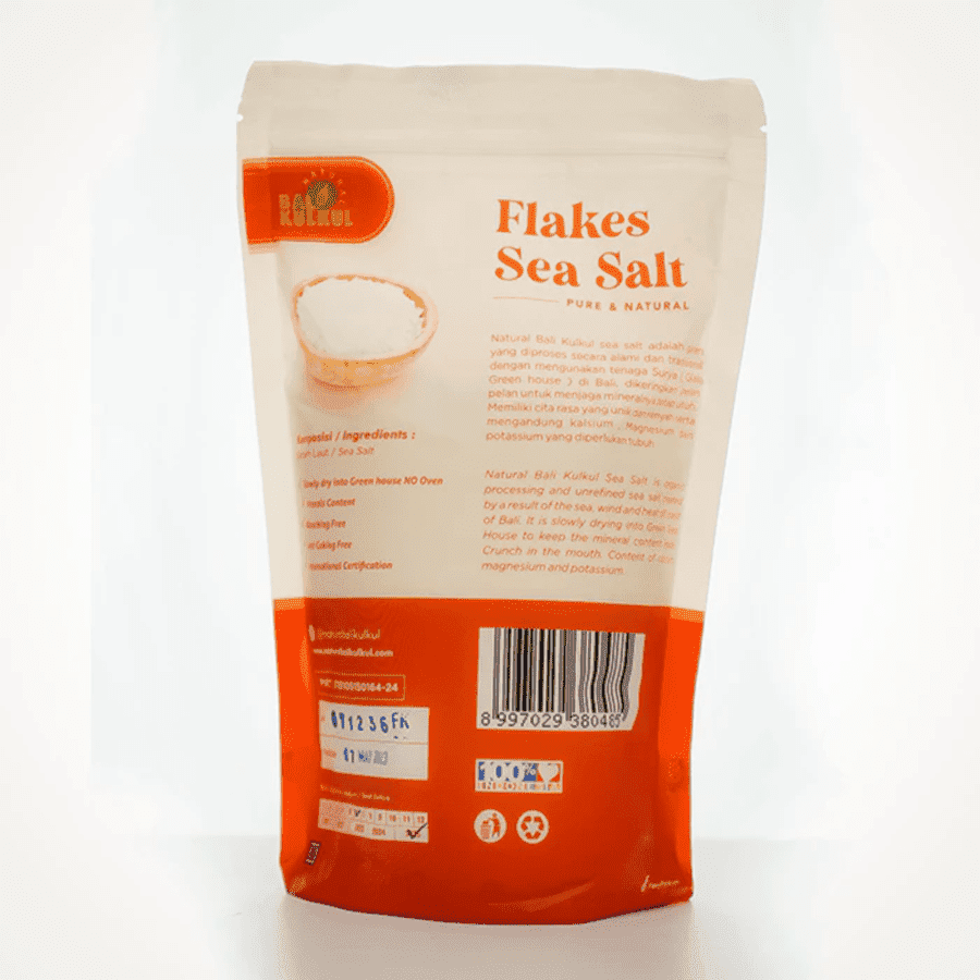 Bali Kulkul Flakes Sea Salt Garam 150gram