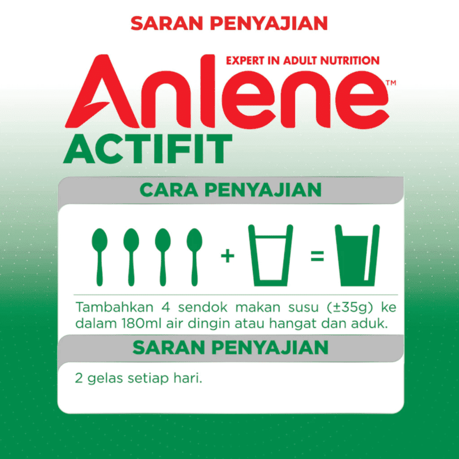 Anlene Actifit 3X Original Susu Bubuk Dewasa 560gram