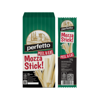 Perfetto Mozzarella Stick Cheese 20gram 1 Box isi 12pcs