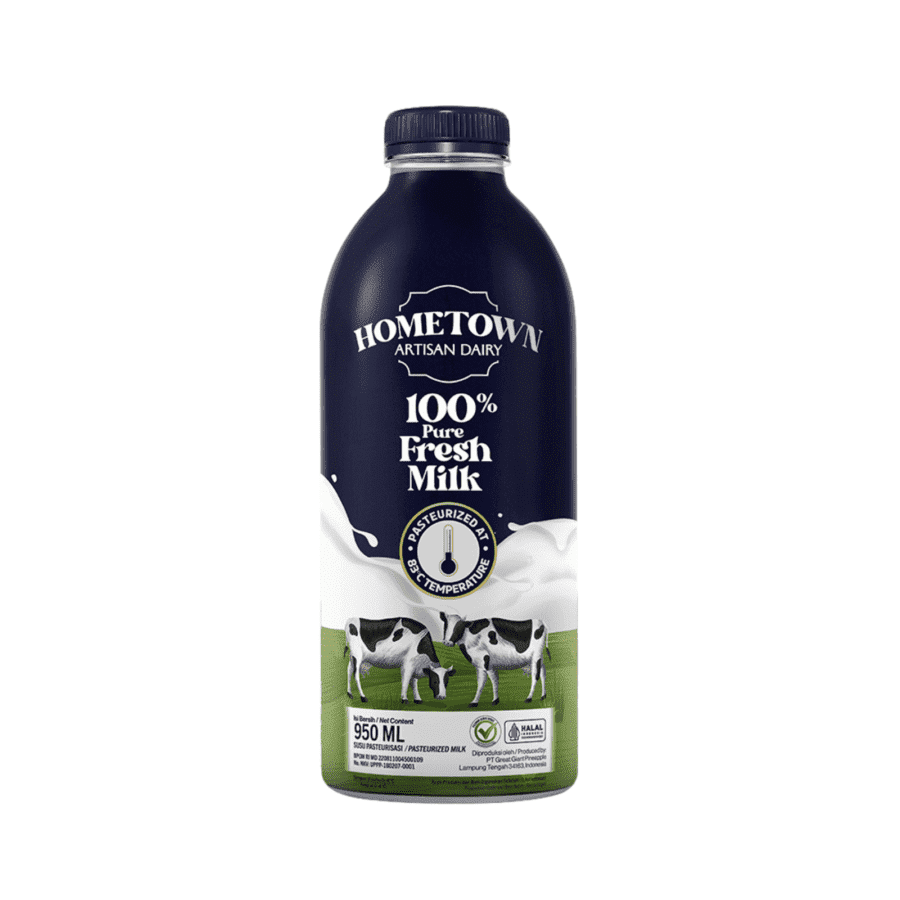 Hometown Fresh Milk Plain 950ml