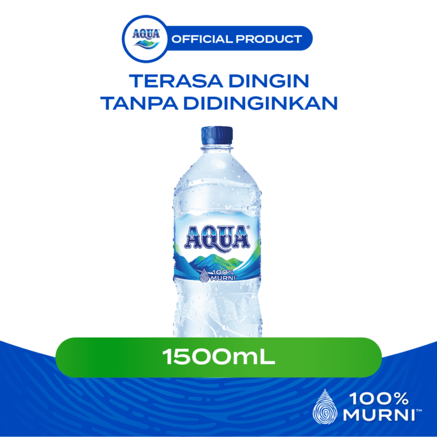AQUA Air Mineral Botol 1500ml