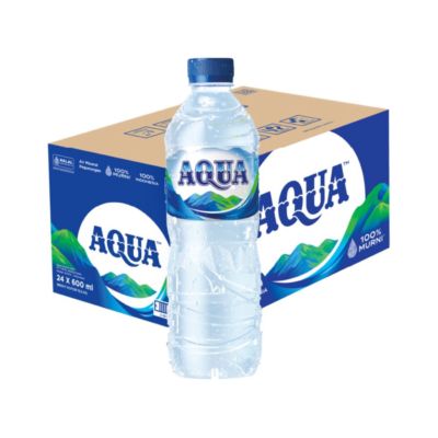 AQUA Air Mineral Botol Dus 600ml