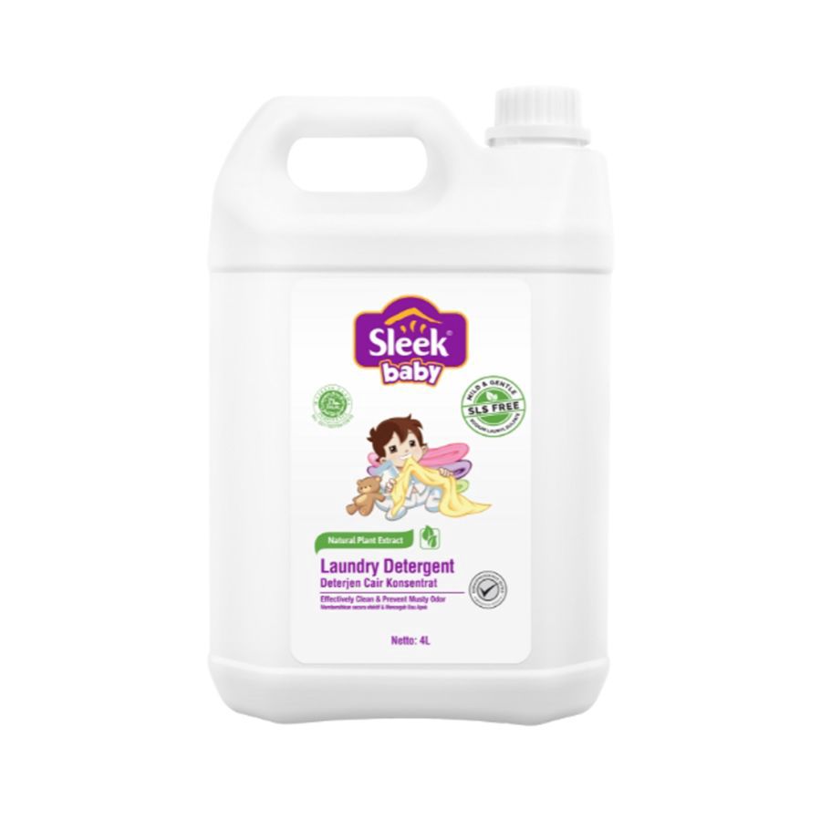 Sleek Baby Laundry Deterjen Bayi Jerigen 4liter