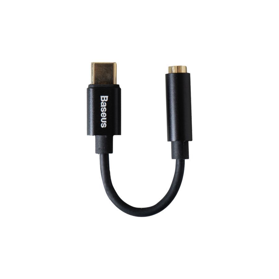 Adapter Type-C Male to 3.5mm Female Hitam -  Astro Goods