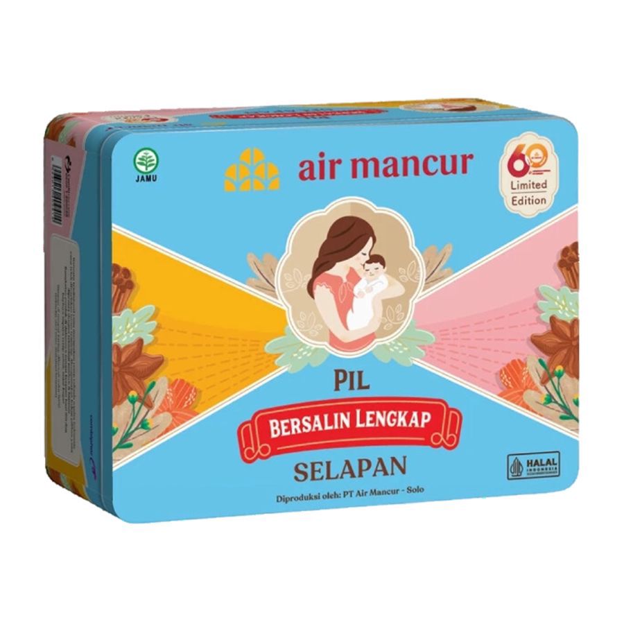 Air Mancur Selapan Jamu Bersalin Lengkap 1pcs