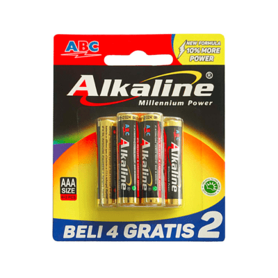 ABC Baterai Alkaline AAA