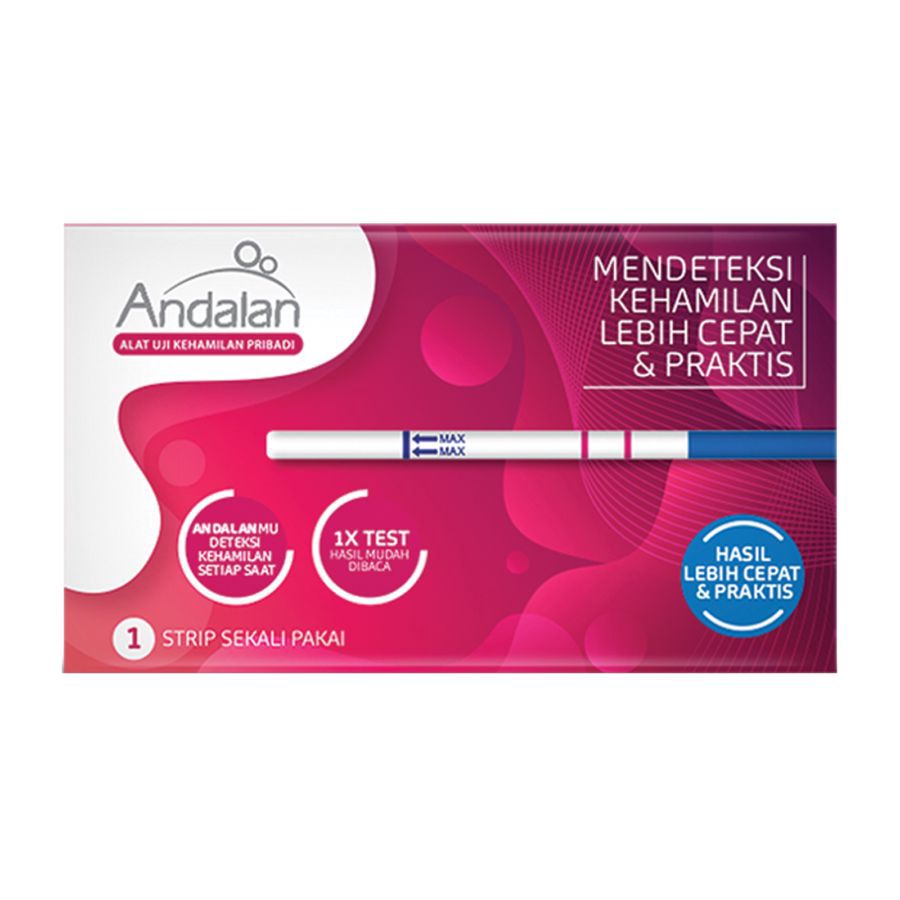 Andalan Strip Sekali Pakai Alat Tes Kehamilan 1pcs