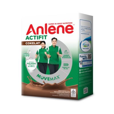 Anlene Actifit 3X Cokelat Susu Bubuk Dewasa