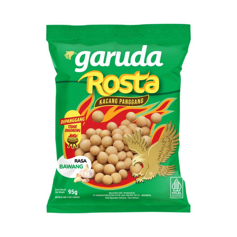 Garuda Rosta Kacang Panggang Bawang 90gram