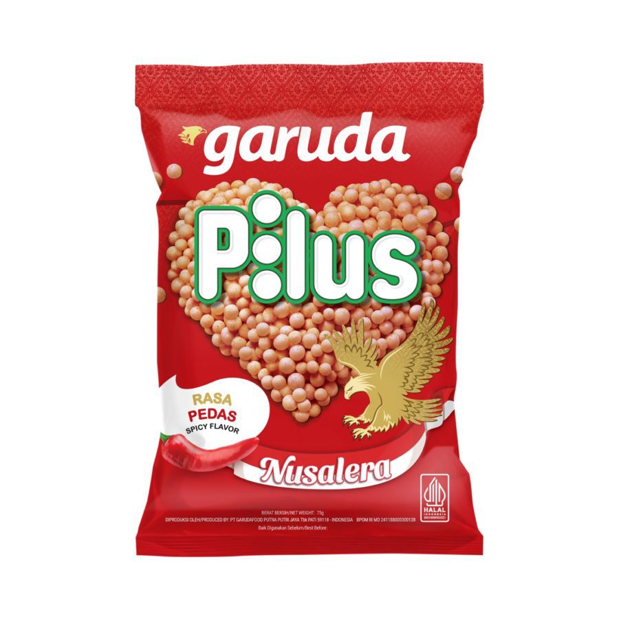 Garuda Pilus Premium Pedas 80gram