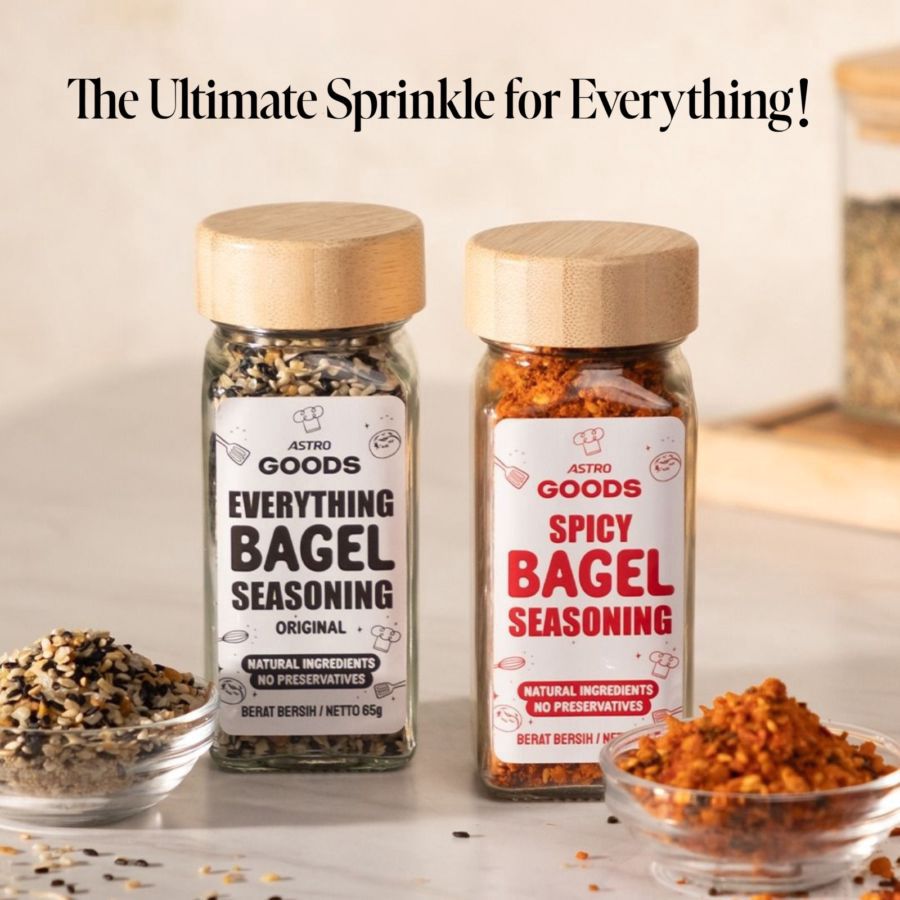 Spicy Bagel Seasoning Astro Goods 63gram