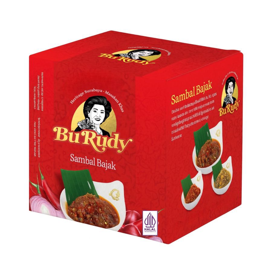 Bu Rudy Sambal Bajak Sachet 10sachets