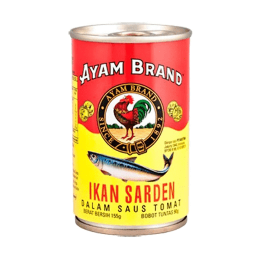 Ayam Brand Ikan Sarden Dalam Saus Tomat 155gram