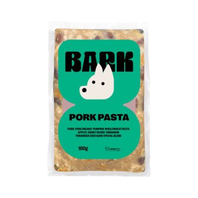 BARK Pork Pasta Makanan Anjing Basah