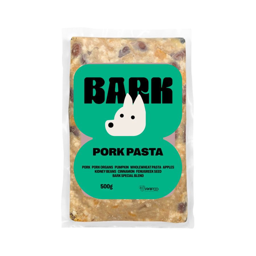 BARK Pork Pasta Makanan Anjing Basah