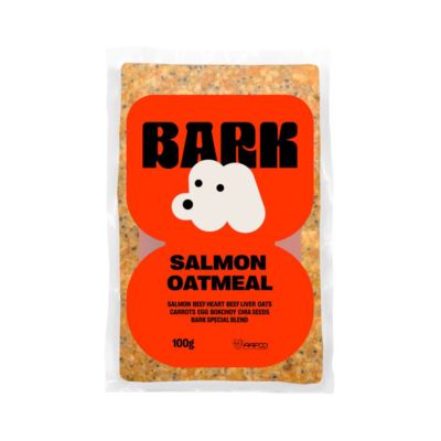 BARK Salmon Oatmeal Makanan Anjing Basah