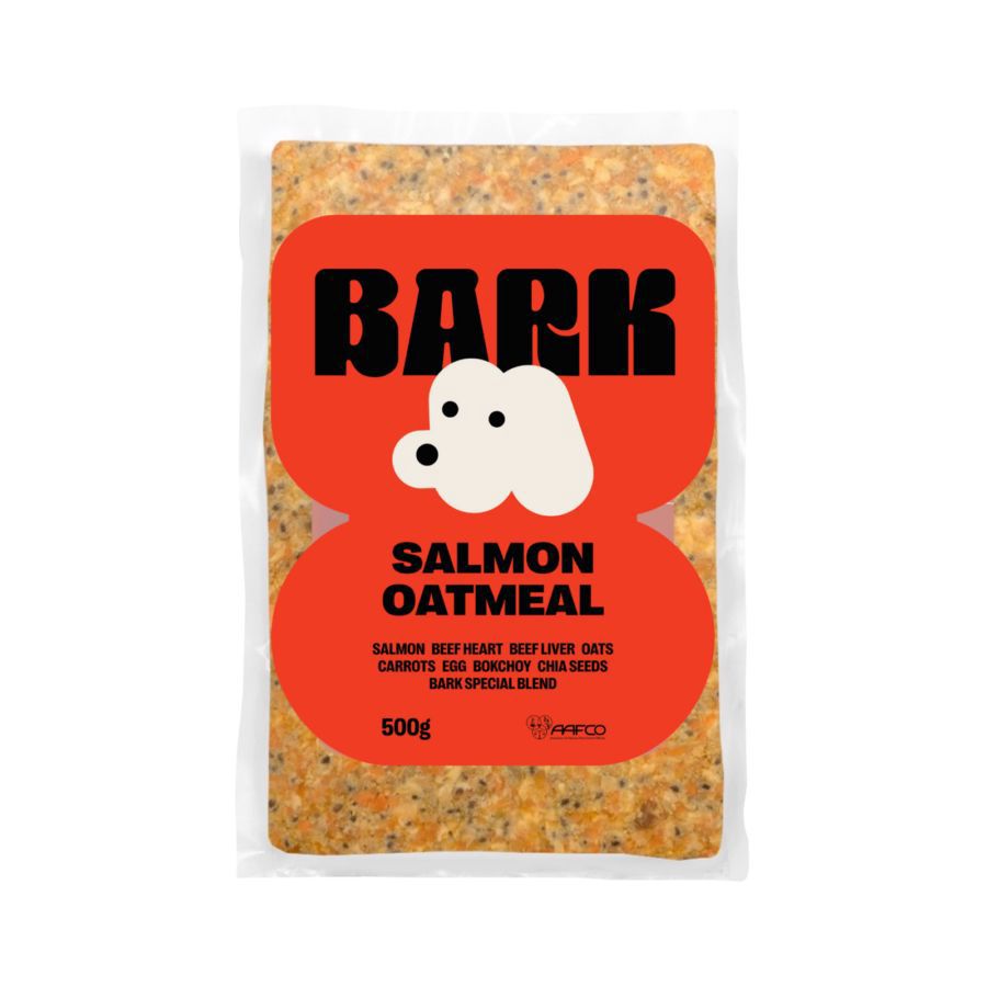 BARK Salmon Oatmeal Makanan Anjing Basah 500gram