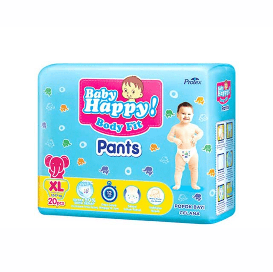 Baby Happy Body Fit Pants Diapers XL20 1pack