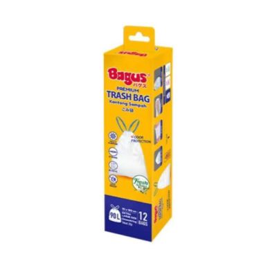 Bagus Premium Trashbag (Drawstring) Uk. 90 x 100 cm