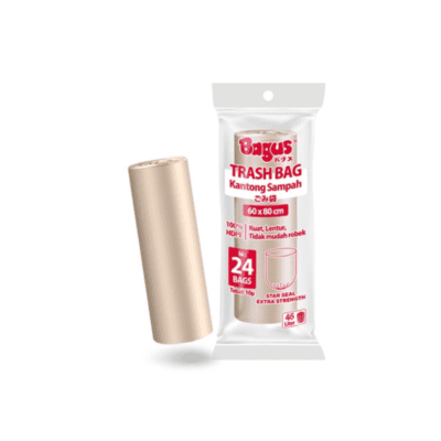 Bagus Kantong Sampah Roll Gold Size 60 x 80 cm 46L