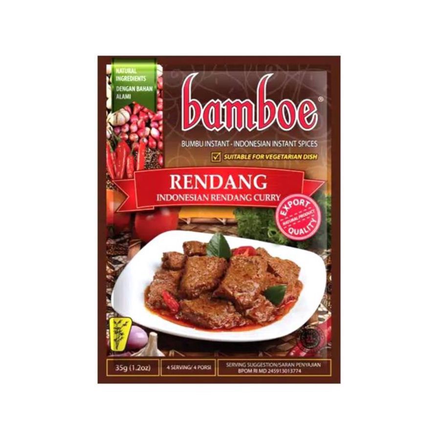 Bamboe Bumbu Instant Rendang 35gram
