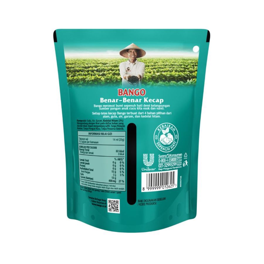 Bango Kecap Manis Refill 280gram