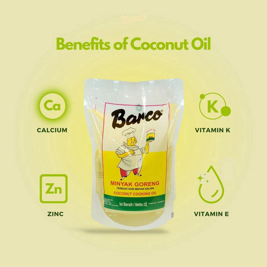 Barco Minyak Goreng Kelapa Pouch 2liter