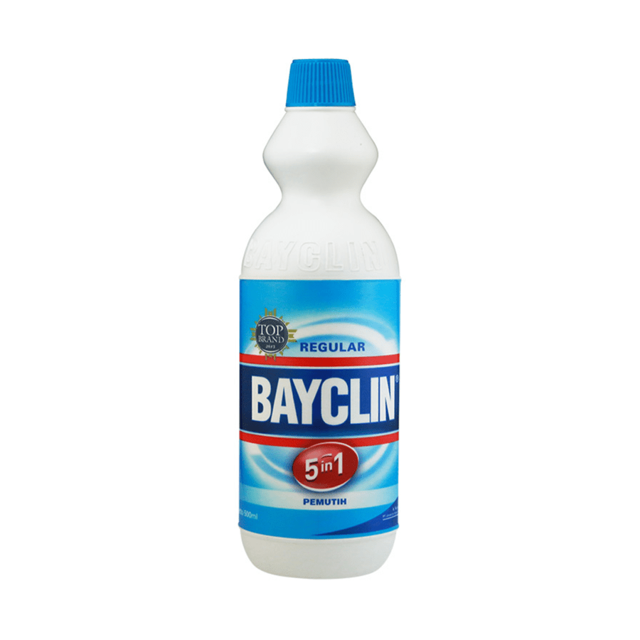 Bayclin Pemutih Regular Penghilang Noda Pakaian 500ml