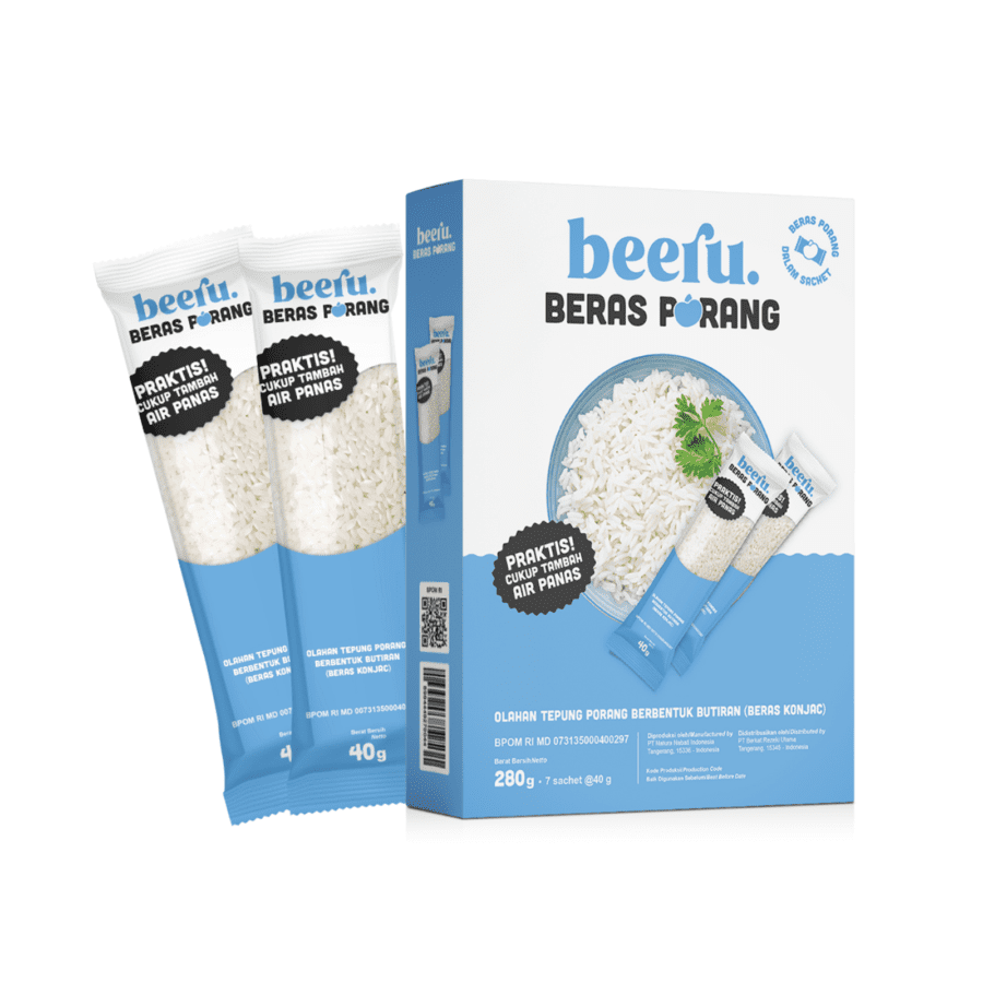 Beeru Beras Porang 7 sachets x 40gr 1pcs