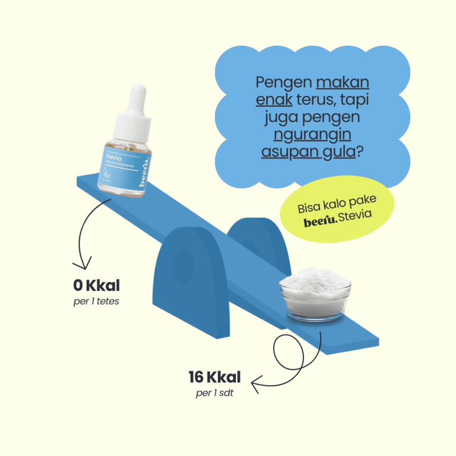 Beeru Stevia Natural Sweetener 5ml