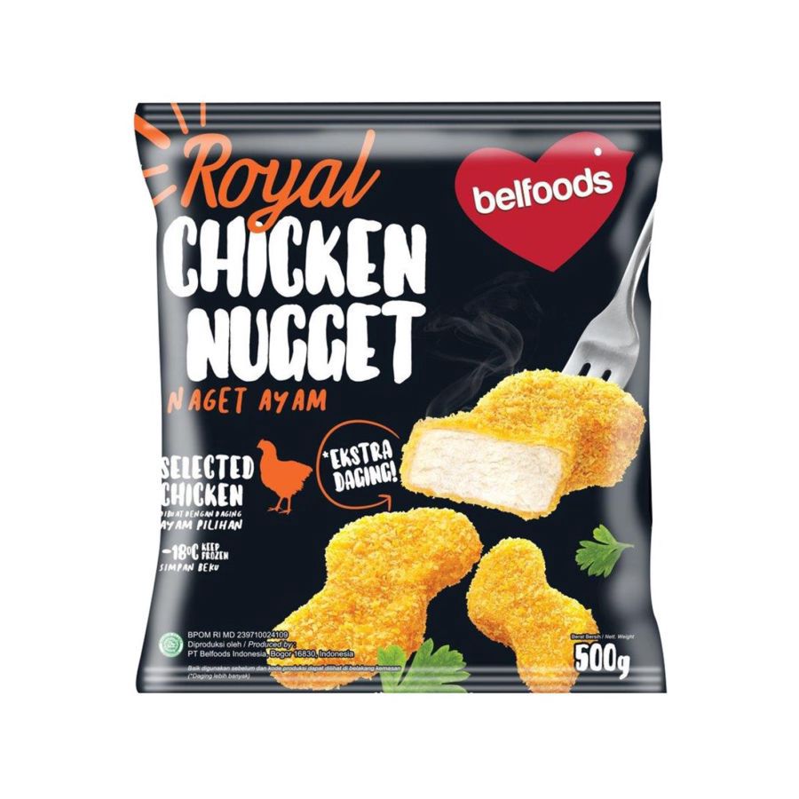 Belfoods Royal Chicken Nugget 470gram