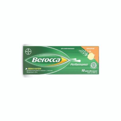 Berocca Multivitamin B Kompleks Jeruk Effervescent