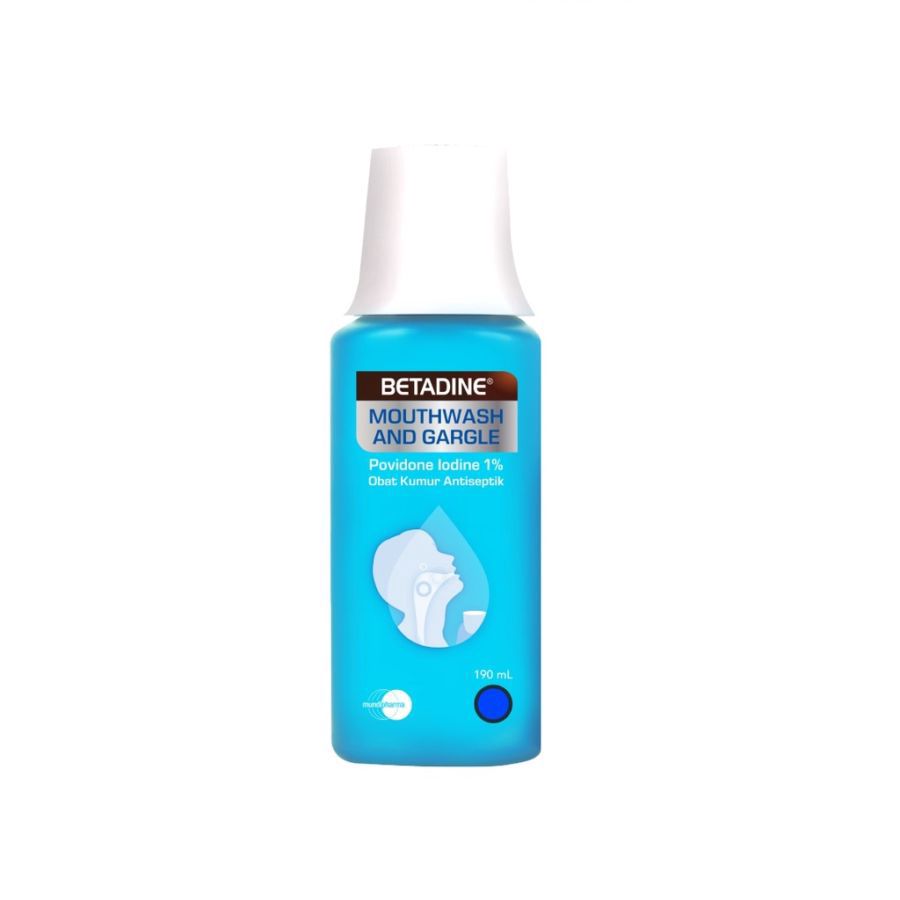 Betadine Mouthwash & Gargle 190ml