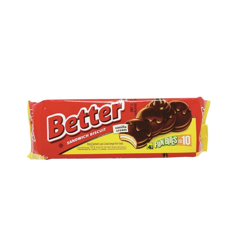 Better Sandwich Biscuit Fun Bites Sandwich Biscuit 100gram