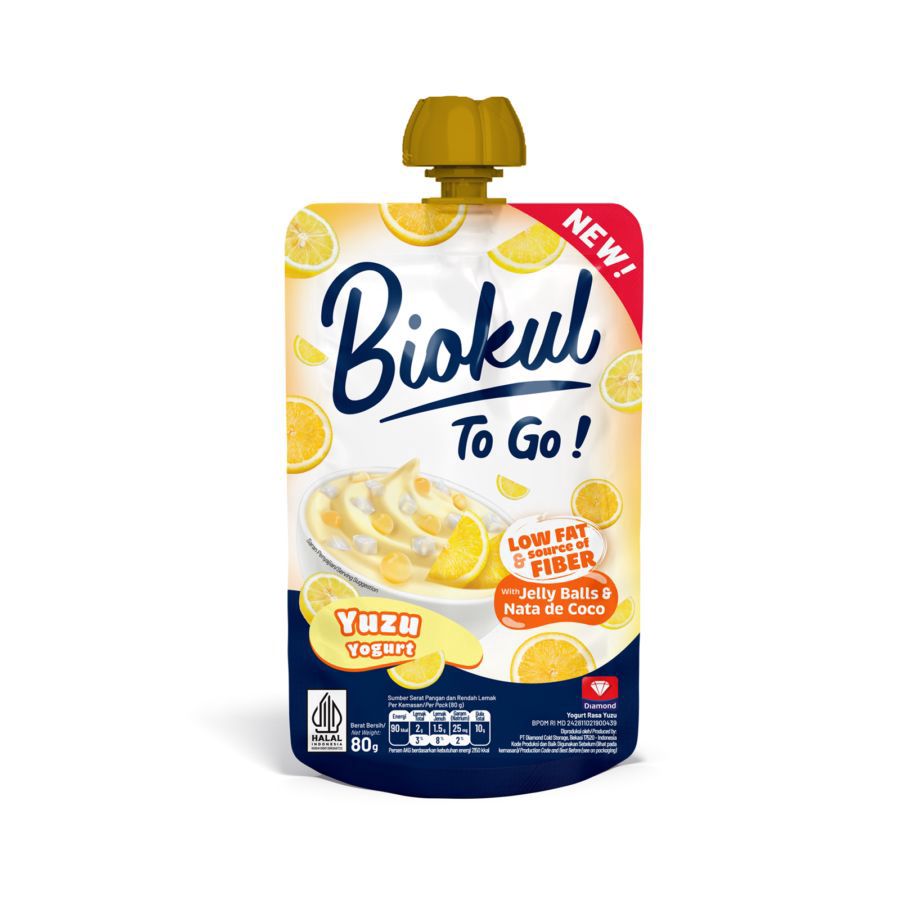 Biokul To Go Yuzu Yogurt 80gram