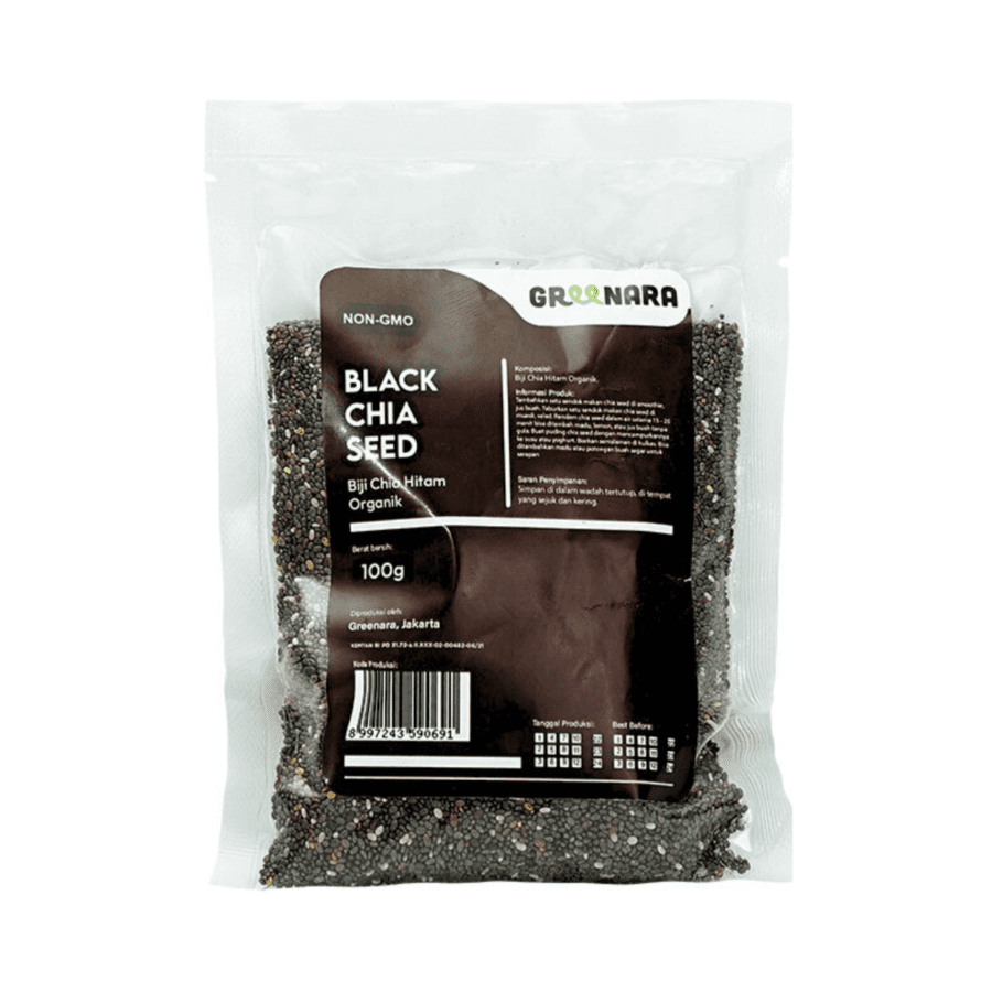Greenara Black Chia Seed 100gram