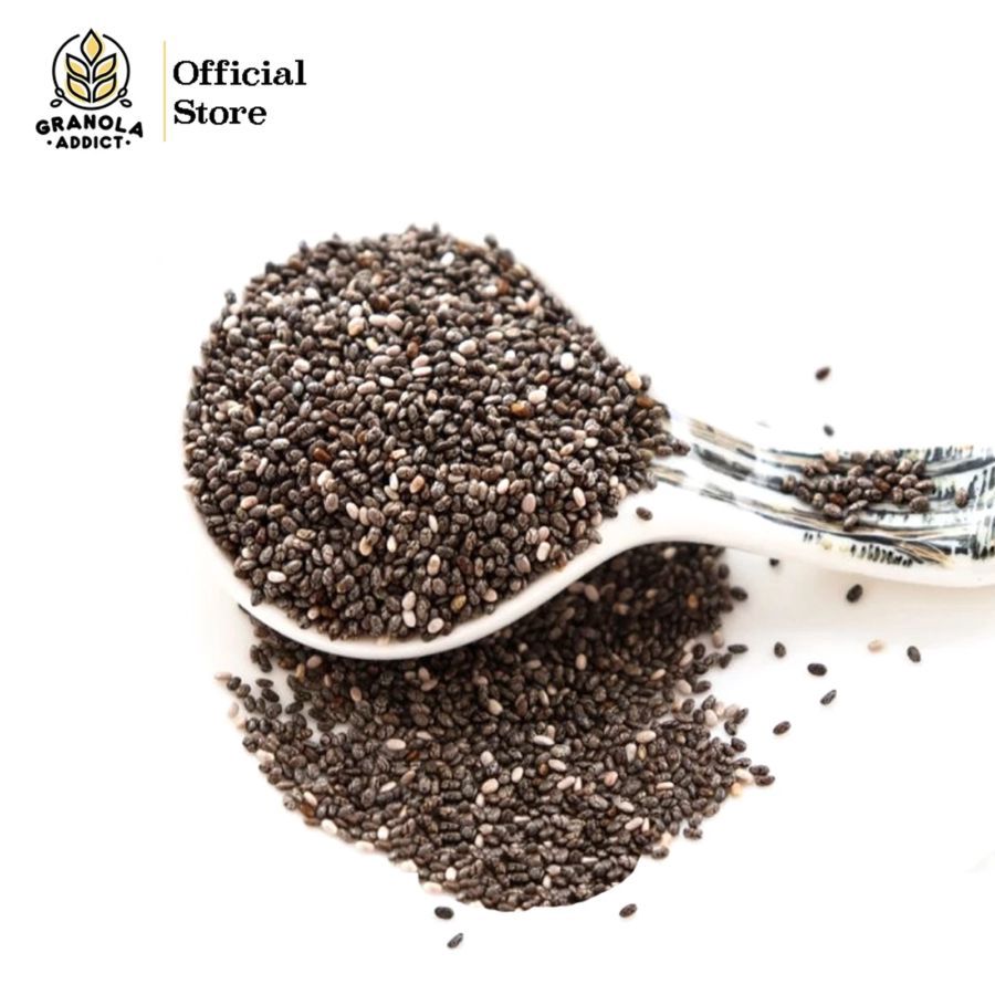 Granola Addict Black Chia Seeds Mexico Organic 250gram