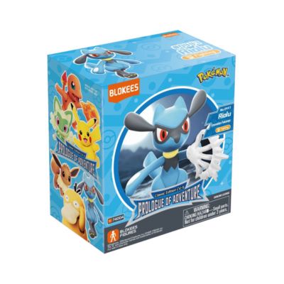 Blokees 74004 Classic Edition Pokemon Riolu Mainan Figure